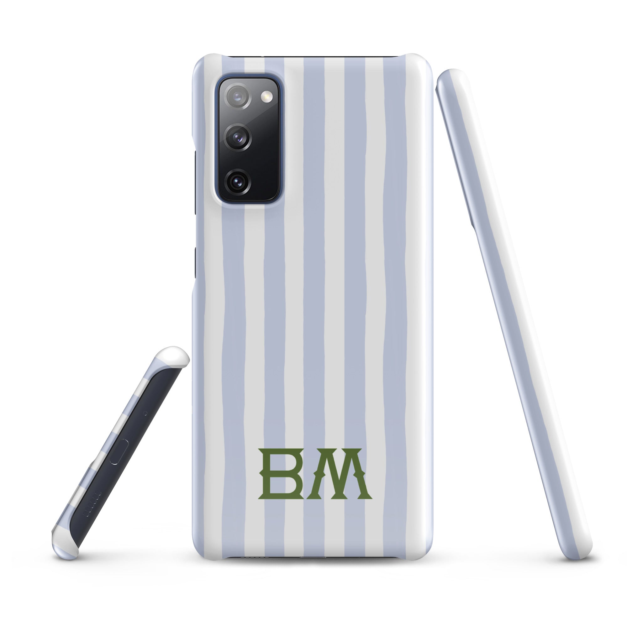 Samsung® CaseSeaside Stripes Monogrammed Snap case for Samsung®Britt Mills Design