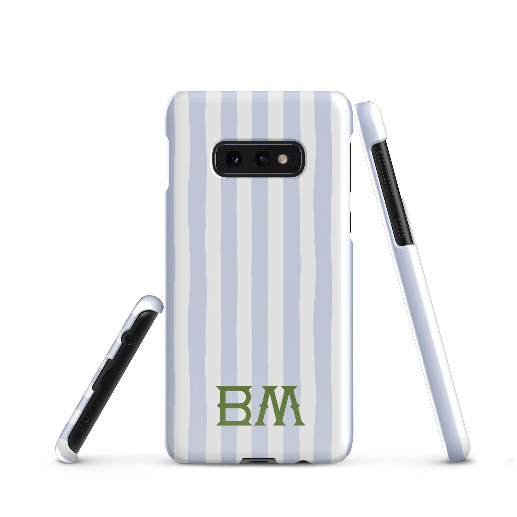 Samsung® CaseSeaside Stripes Monogrammed Snap case for Samsung®Britt Mills Design