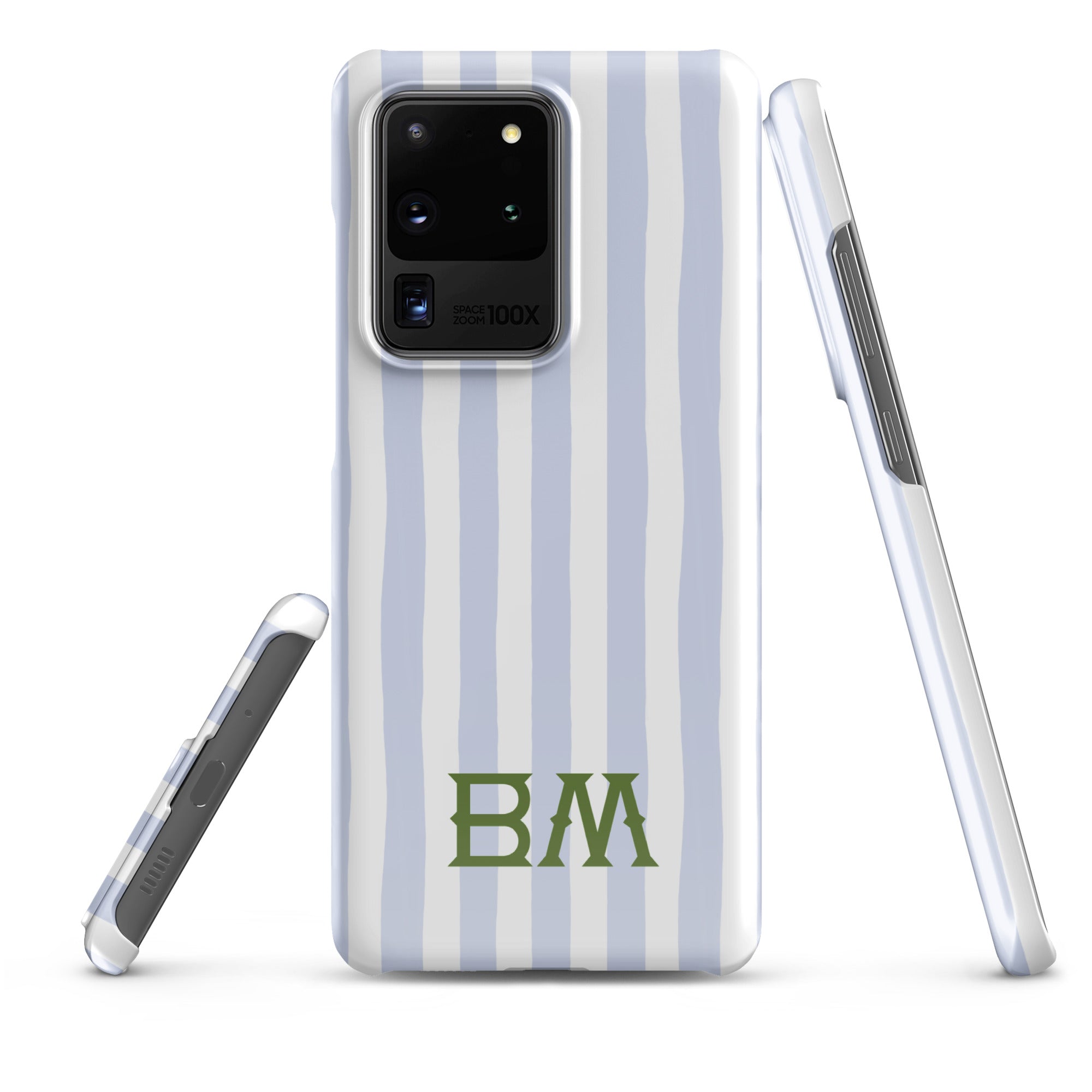 Samsung® CaseSeaside Stripes Monogrammed Snap case for Samsung®Britt Mills Design