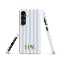Samsung® CaseSeaside Stripes Monogrammed Snap case for Samsung®Britt Mills Design