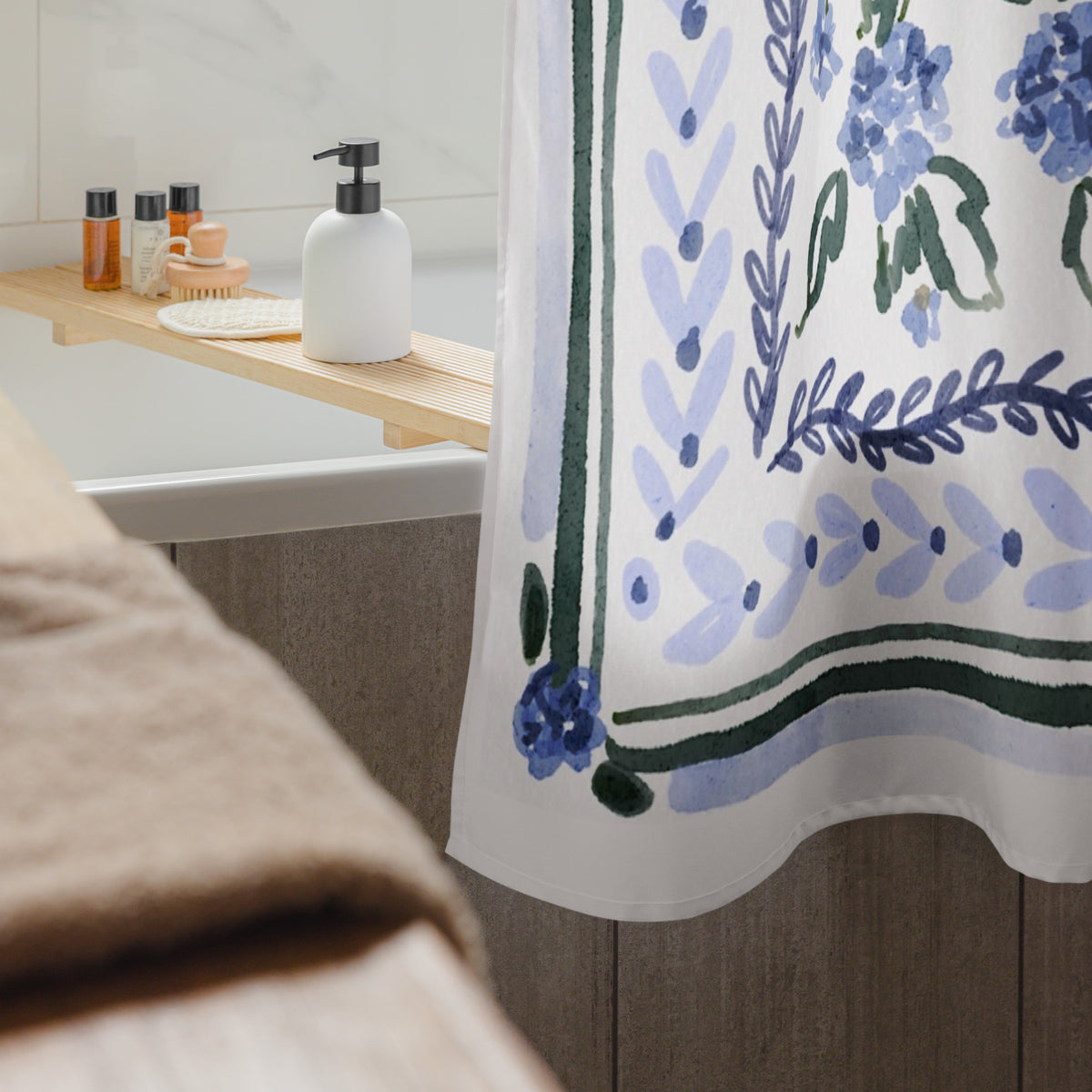 Love Story Shower Curtain