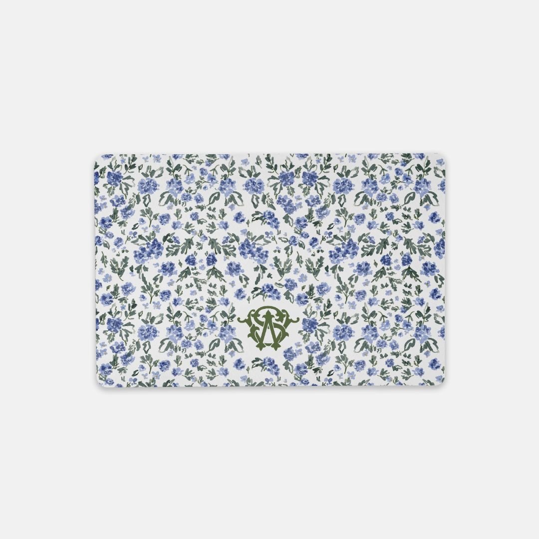 Small Desk MatEnglish Countryside Monogrammed Desk Mat – Small (18″ x 12″)Britt Mills Design