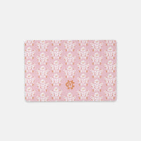 Small Desk MatEvangeline Pink Monogrammed Desk Mat – Small (18″ x 12″)Britt Mills Design