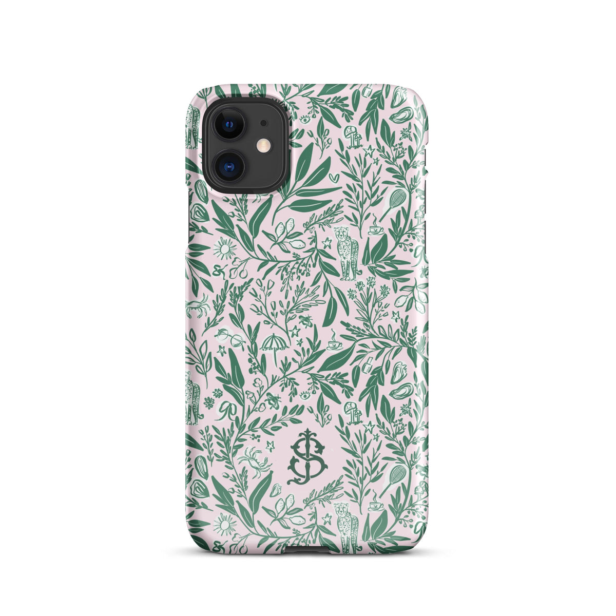 Small Things Monogrammed Snap case for iPhone®-Britt Mills Design