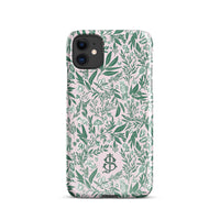 Small Things Monogrammed Snap case for iPhone®-Britt Mills Design