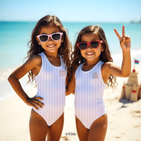 SwimsuitPrimrose Girls Swimsuit (Personalized)Britt Mills Design