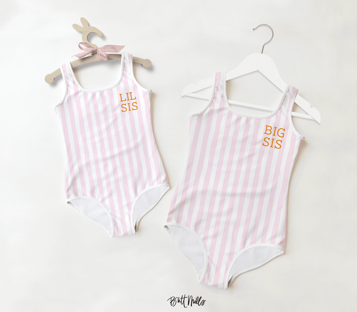 SwimsuitPrimrose Girls Swimsuit (Personalized)Britt Mills Design