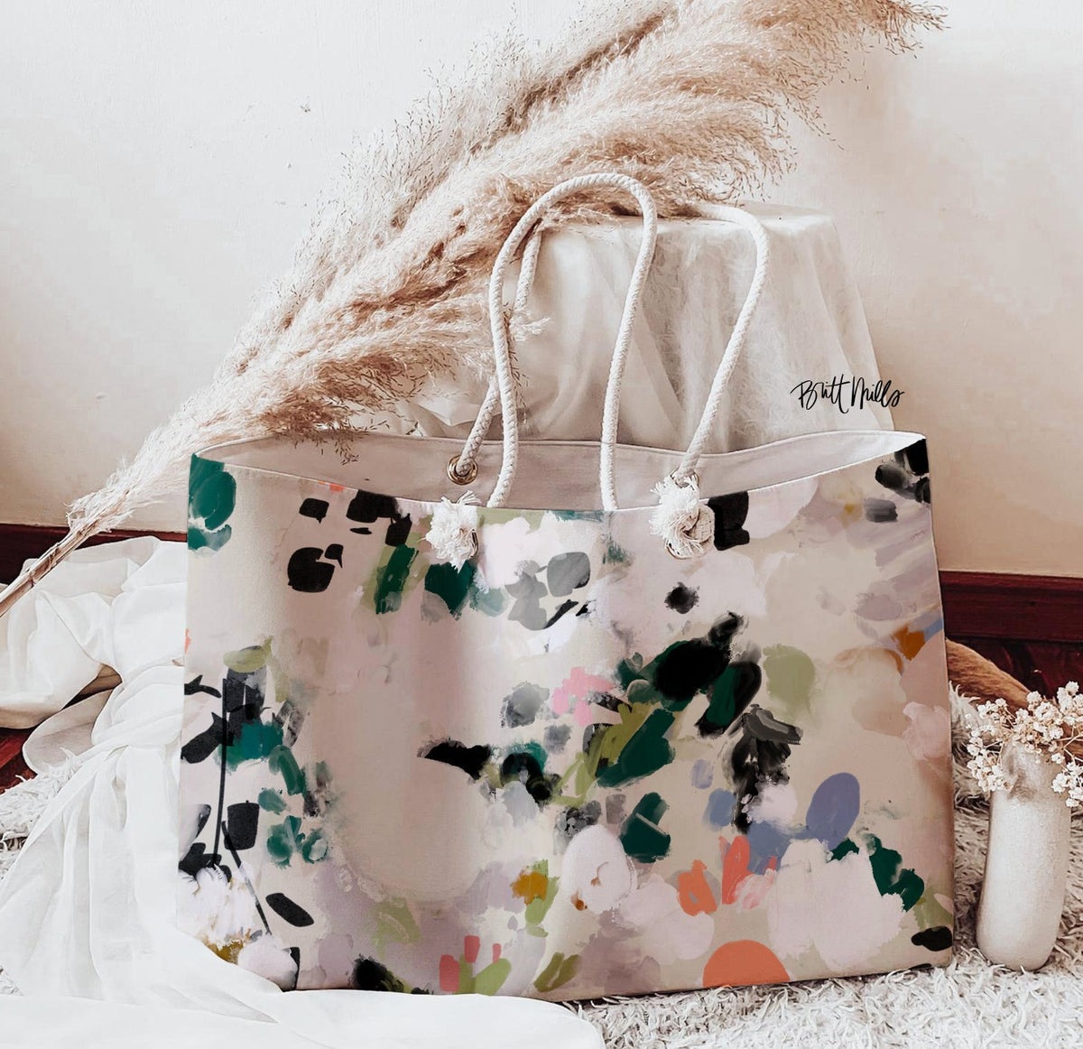 Carry-All - The Meadow Monogrammed Carry-All Tote