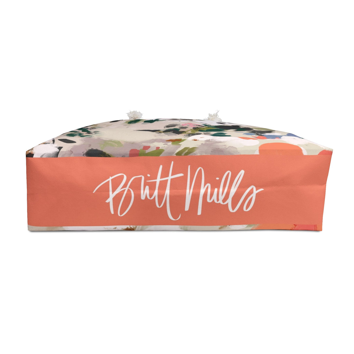 The Meadow Monogrammed Carry-All Tote-Britt Mills Design