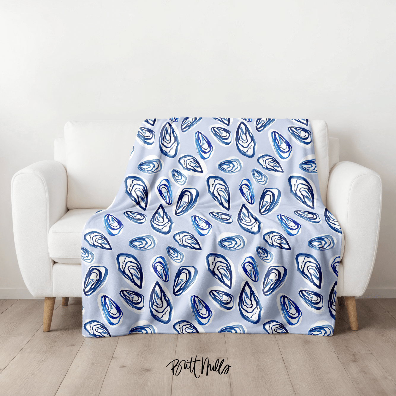 Throw BlanketNantucket Throw BlanketBritt Mills Design