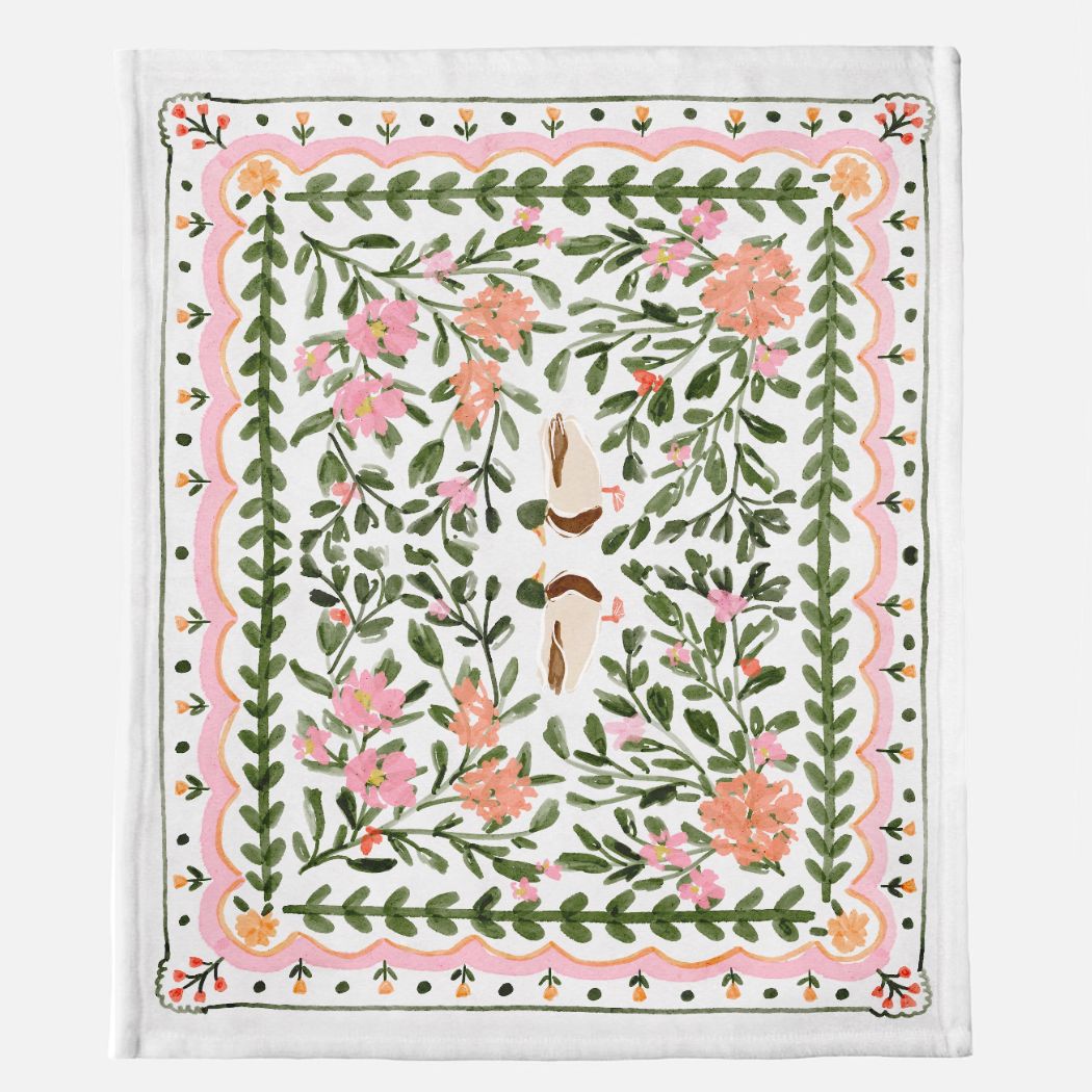 Throw BlanketWalk in the Park Throw BlanketBritt Mills Design