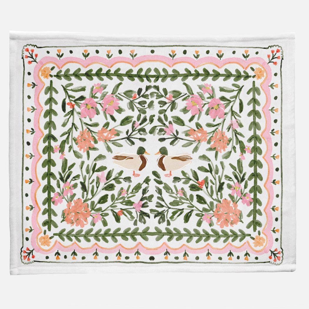 Throw BlanketWalk in the Park Throw BlanketBritt Mills Design