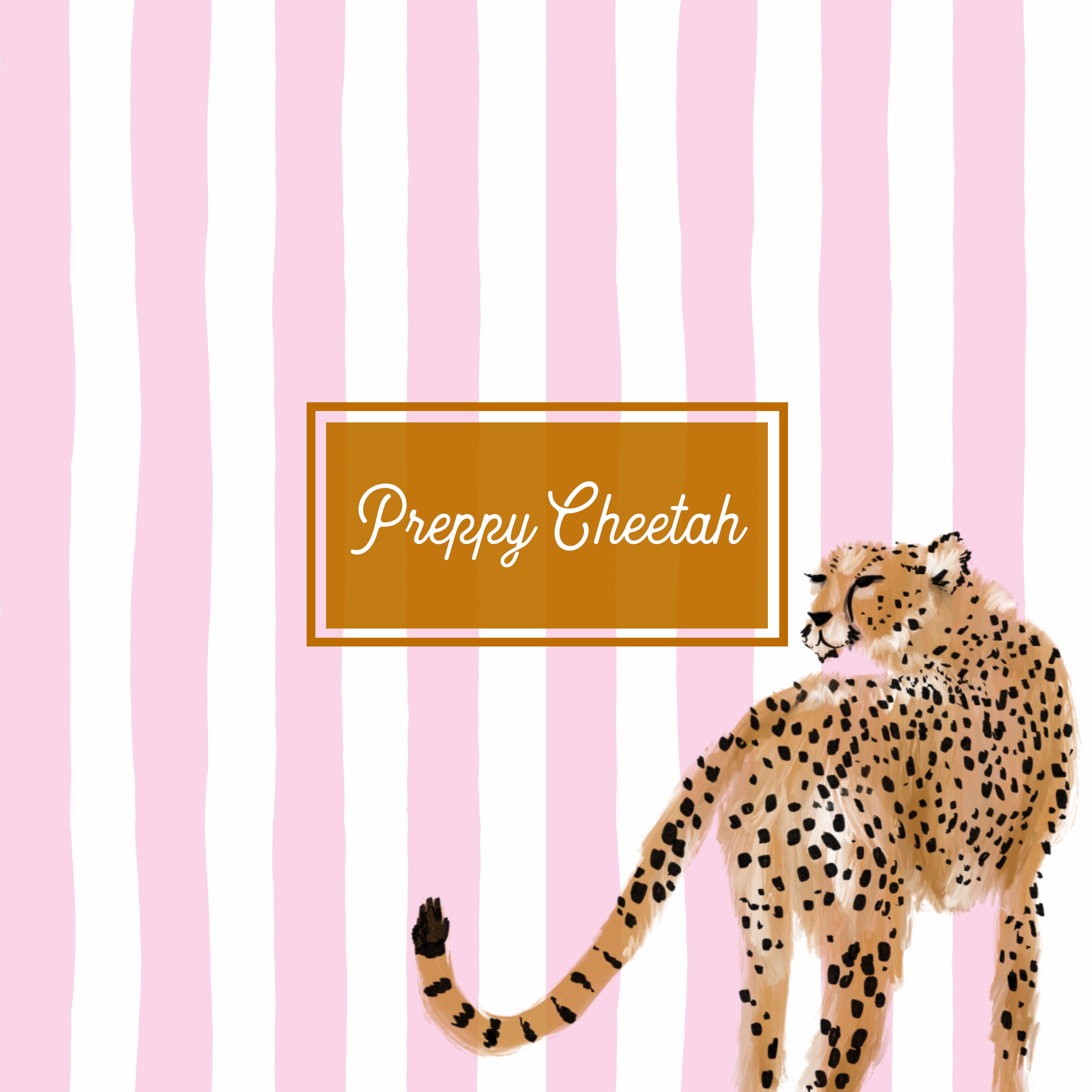 Preppy Cheetah