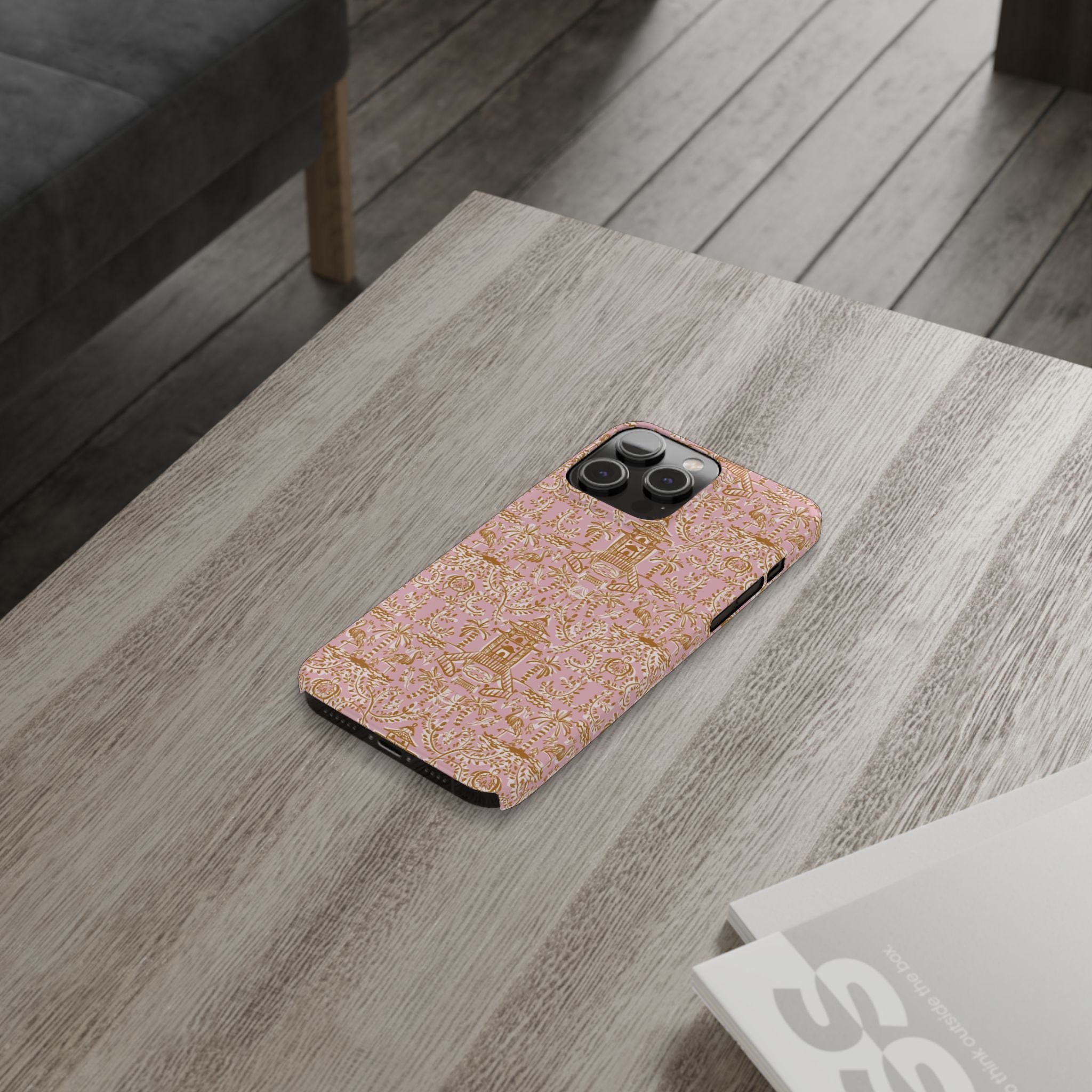 Soirée Pink Slim Phone Case