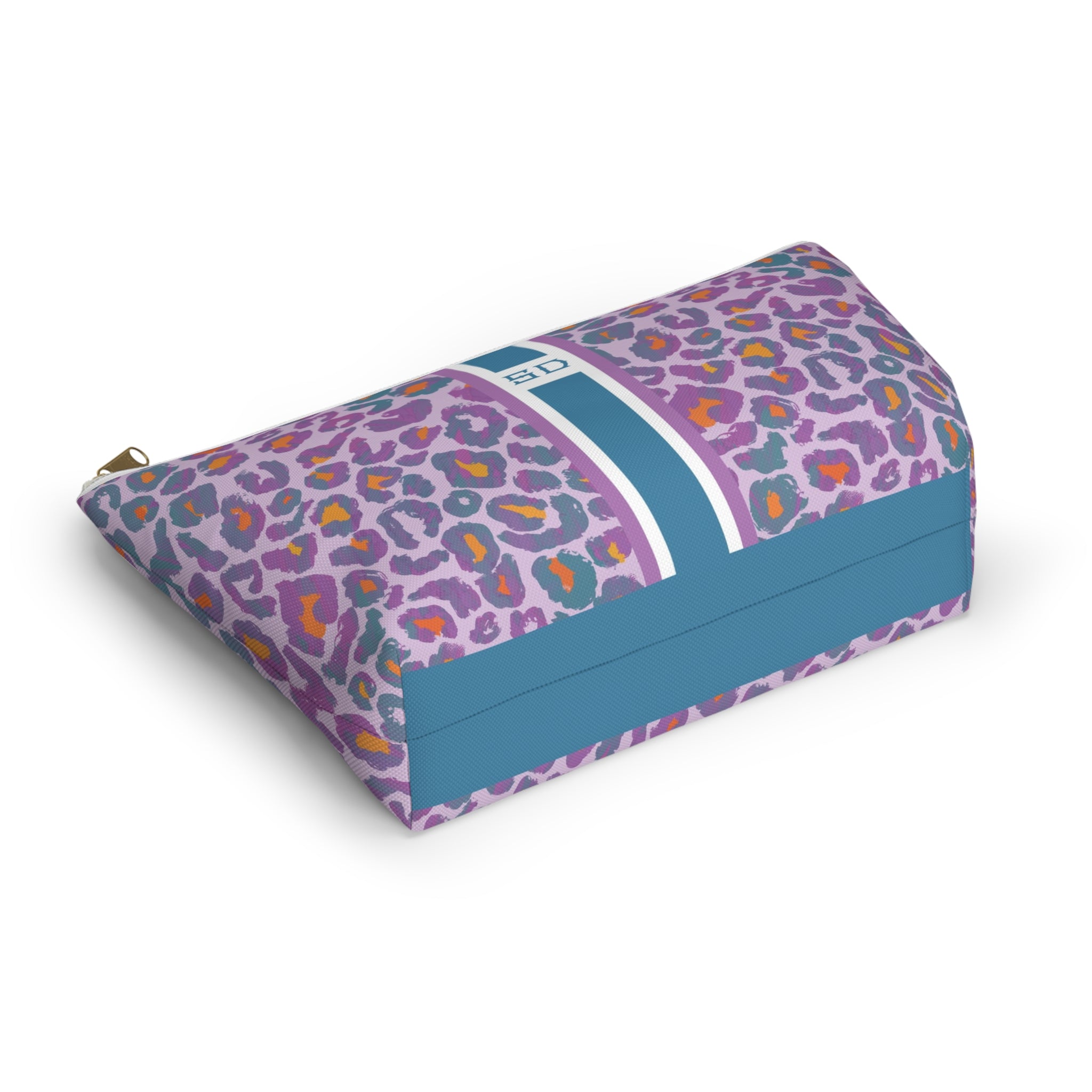 Prism Striped Monogrammed Mahjong Tile Pouch
