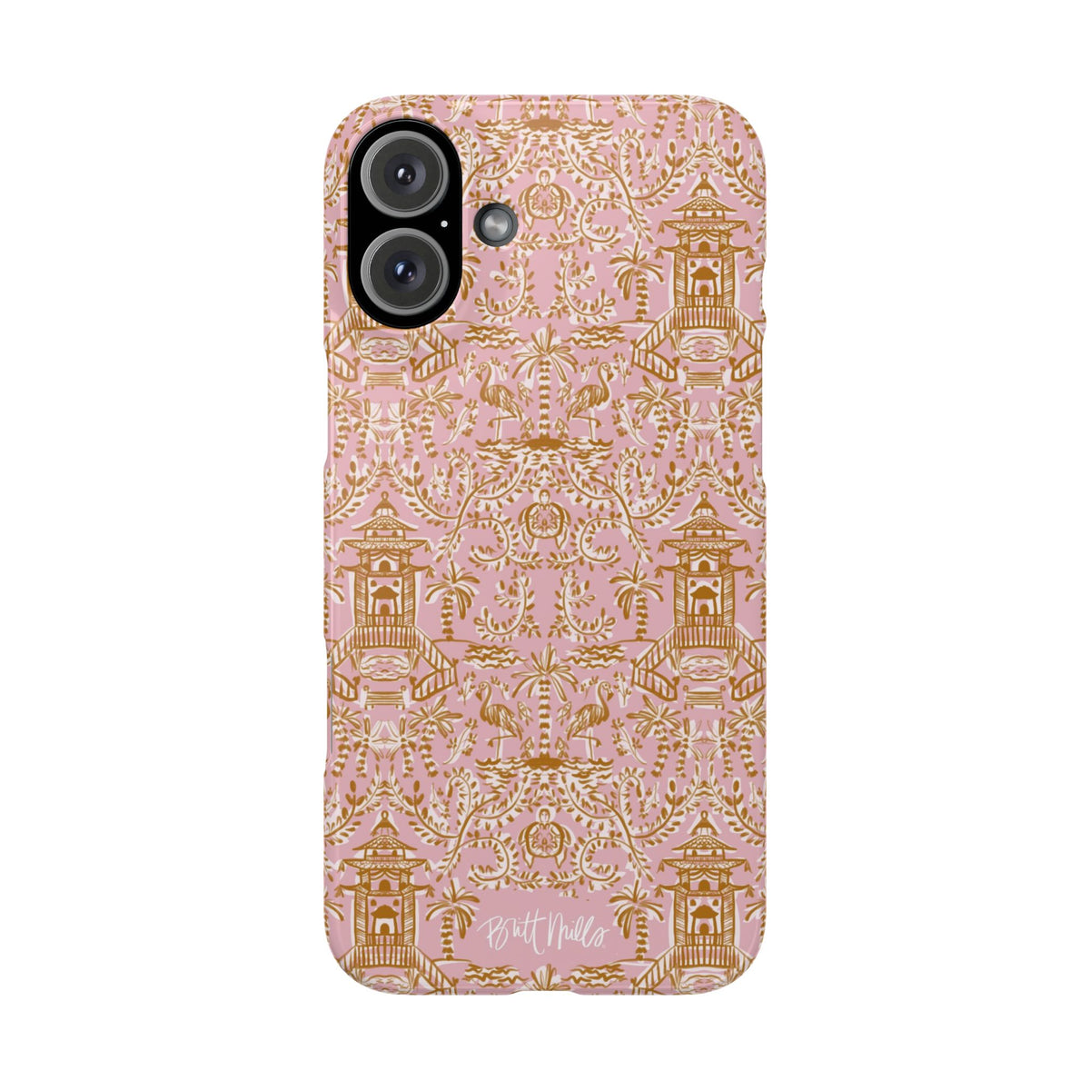 Soirée Pink Slim Phone Case