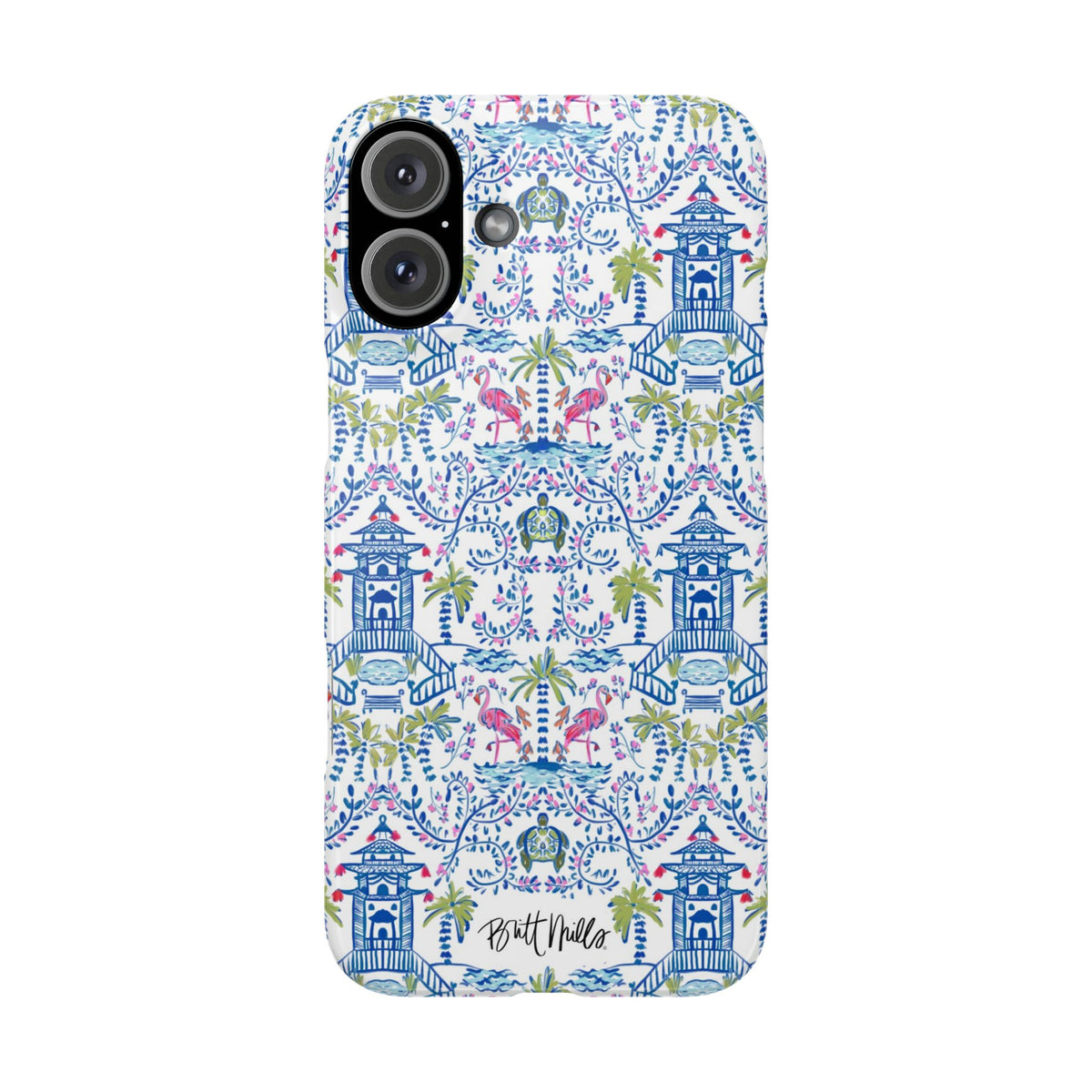 Colorful Chinoiserie Slim Phone Case