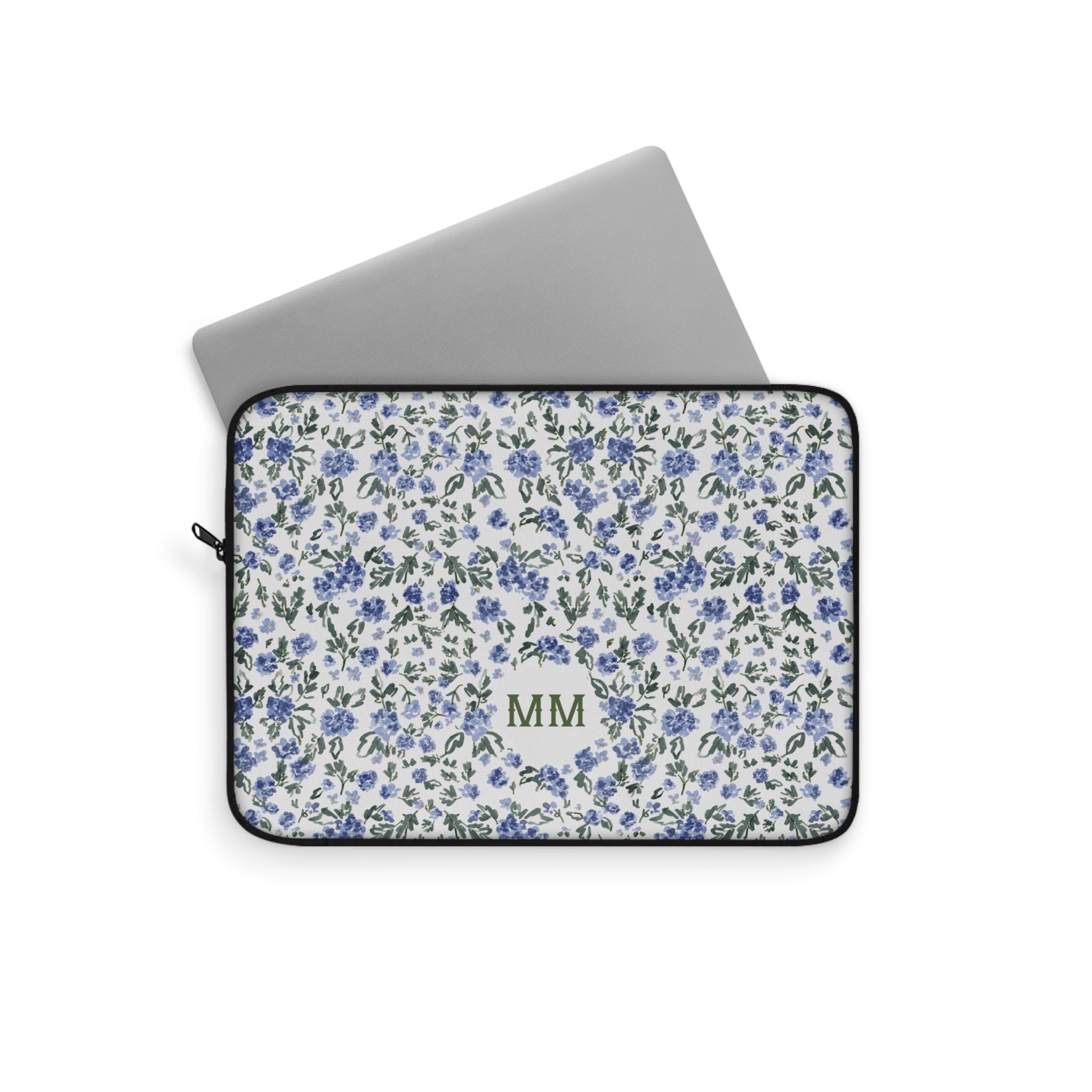 English Countryside Monogrammed Laptop Sleeve