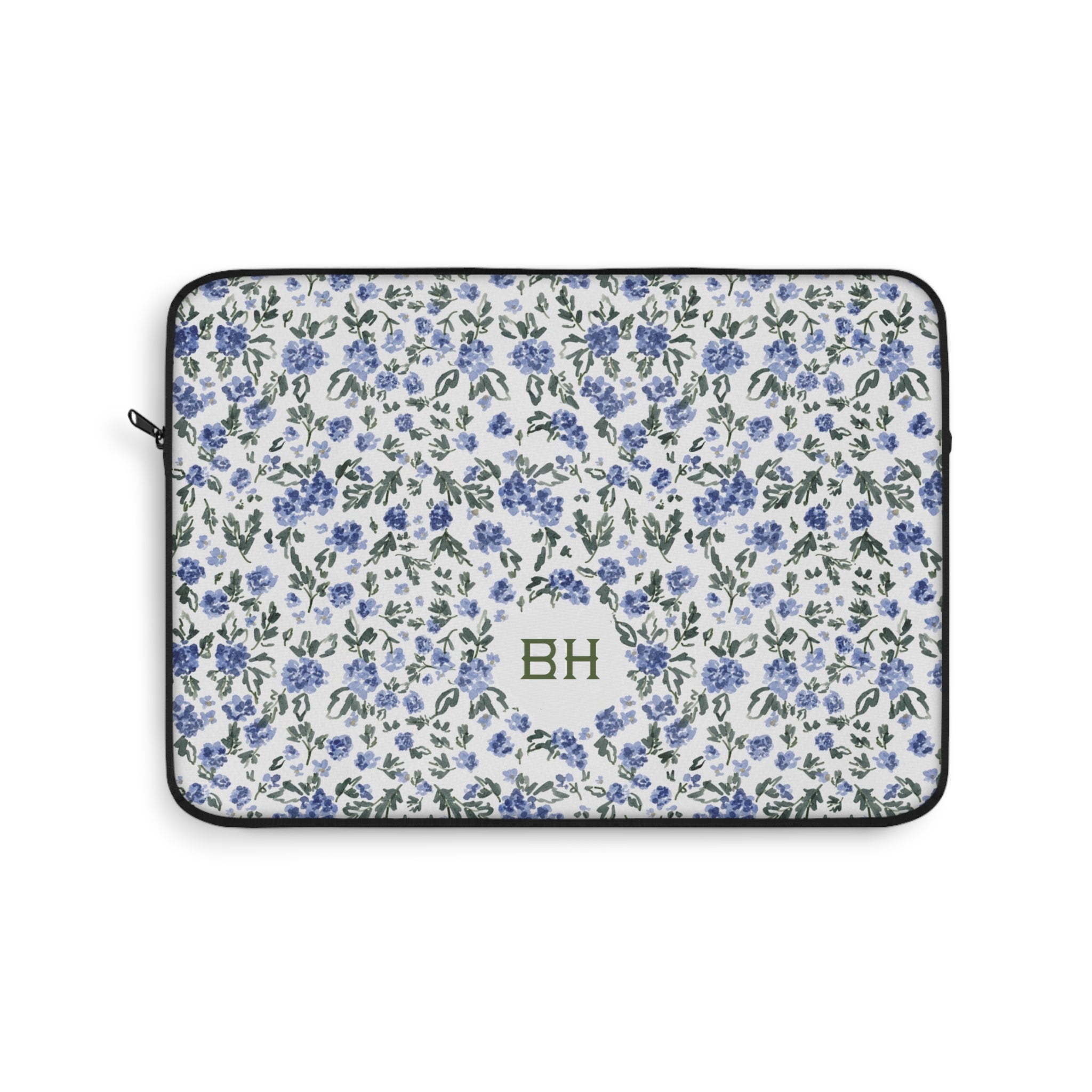 English Countryside Monogrammed Laptop Sleeve