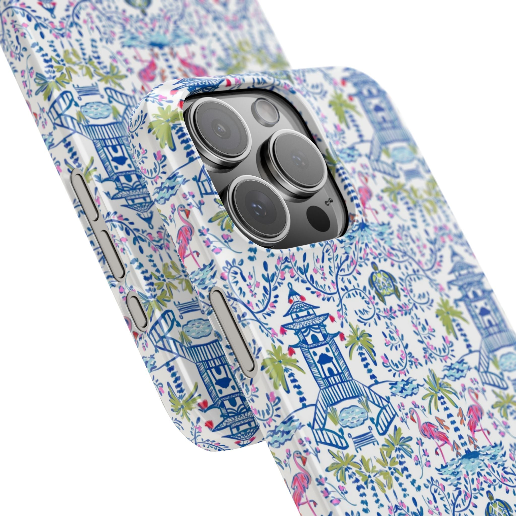 Colorful Chinoiserie Slim Phone Case