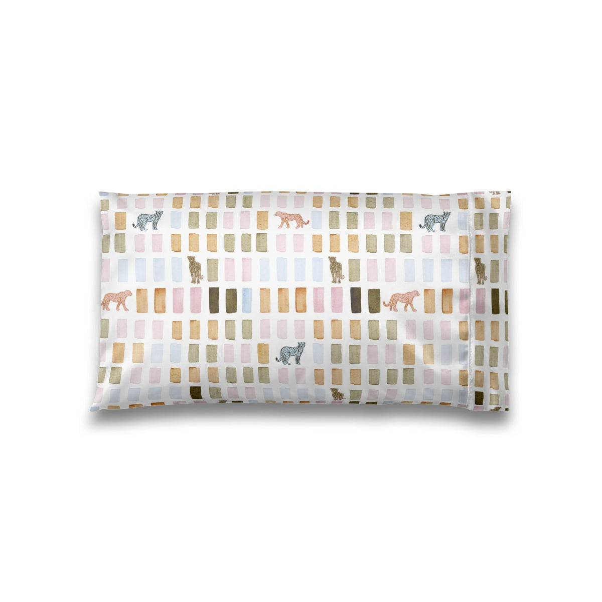 House Print Satin Pillowcase