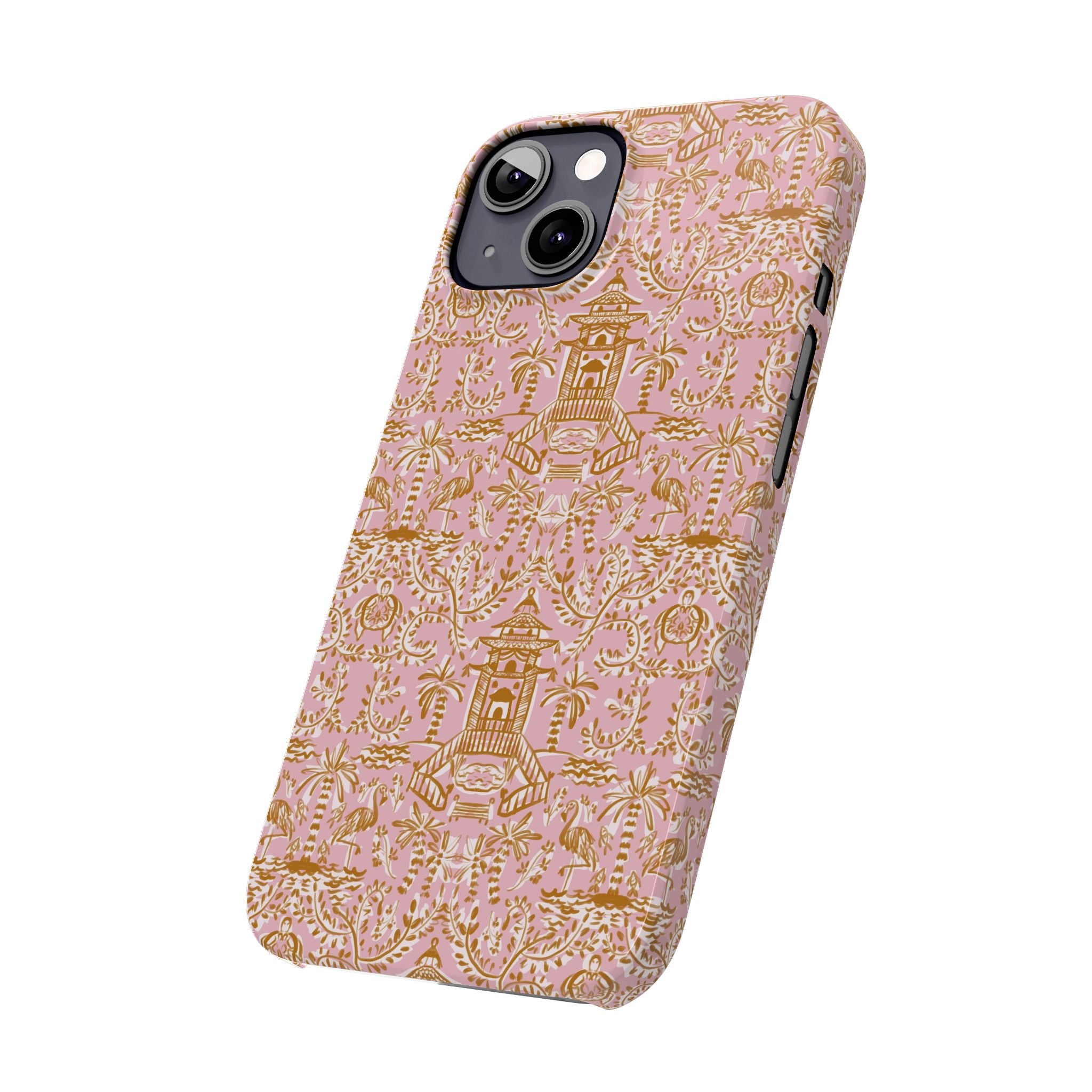 Soirée Pink Slim Phone Case