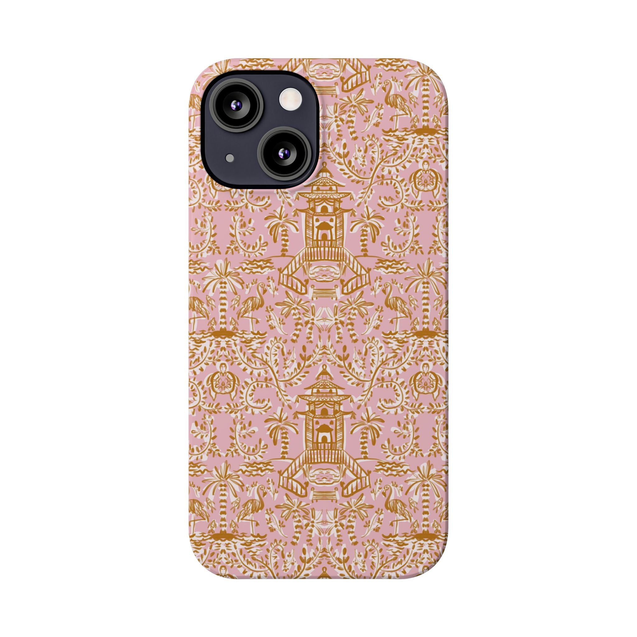 Soirée Pink Slim Phone Case