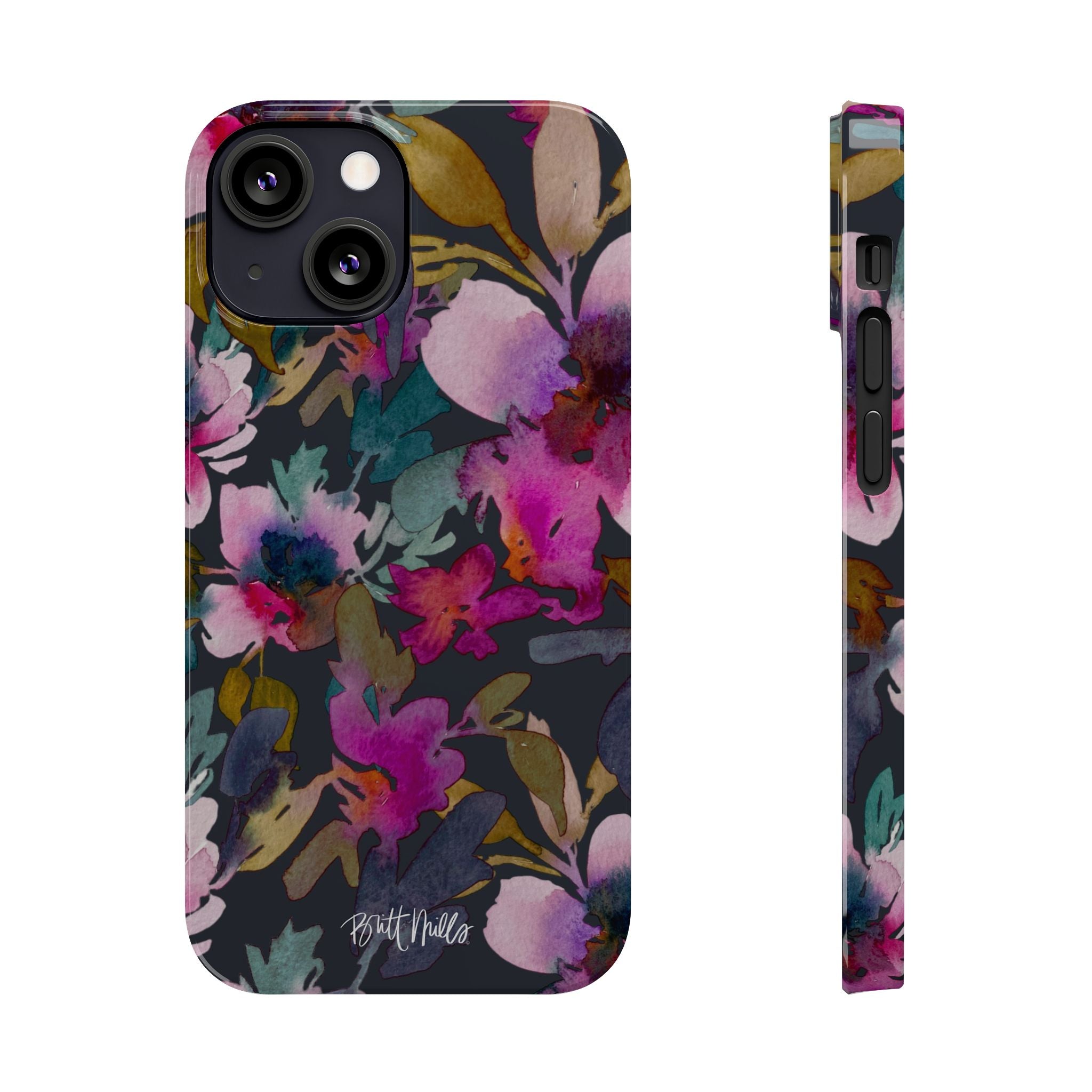 Flourish Slim Phone Case