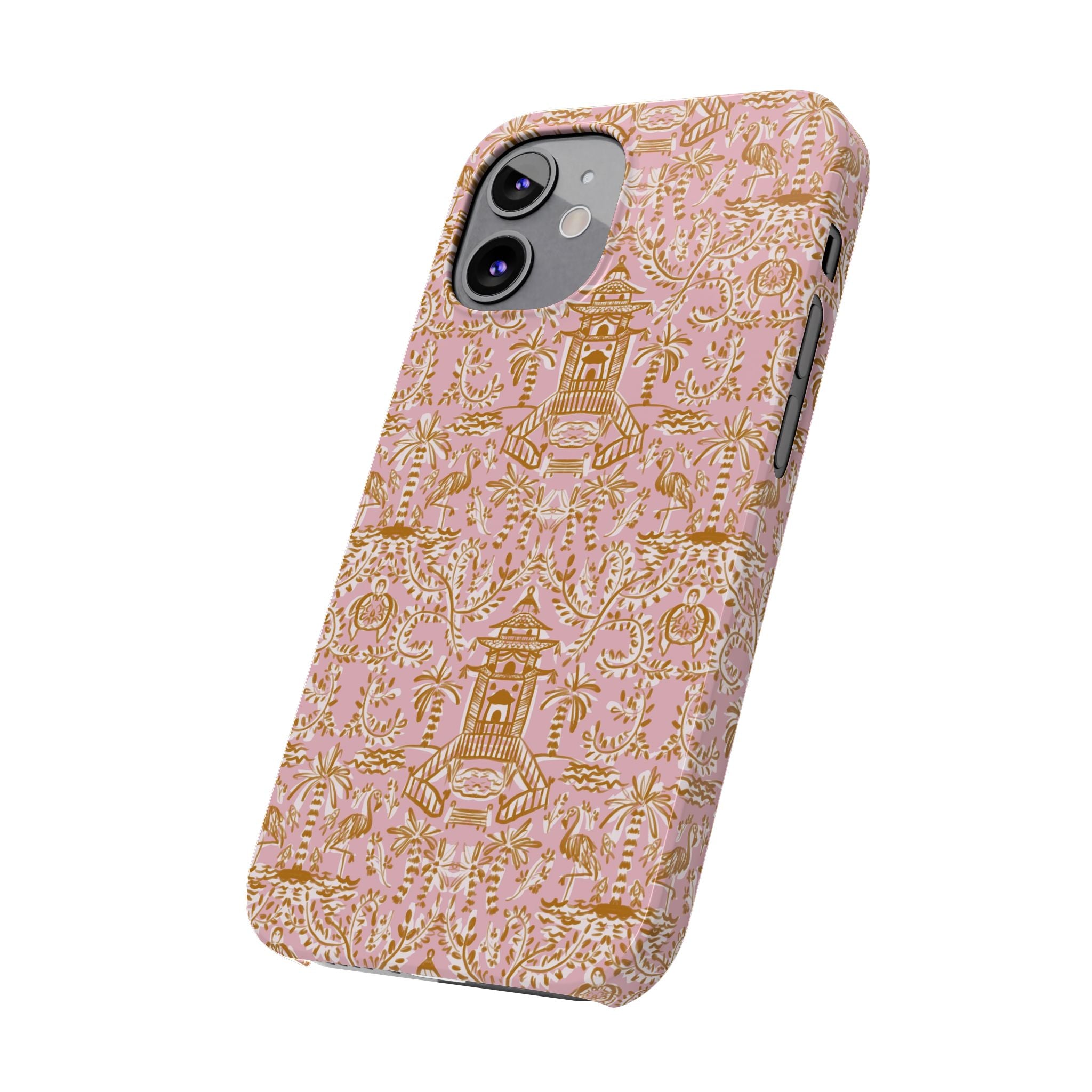 Soirée Pink Slim Phone Case