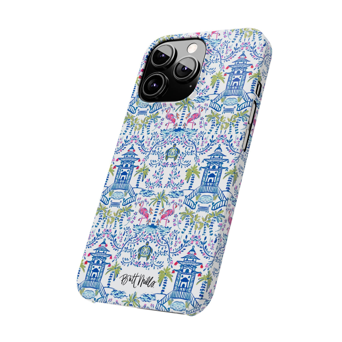 Colorful Chinoiserie Slim Phone Case