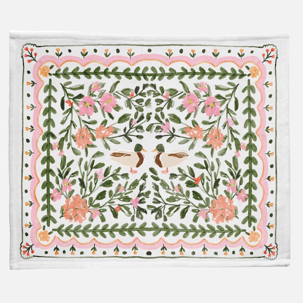 Walk in the Park Throw Blanket