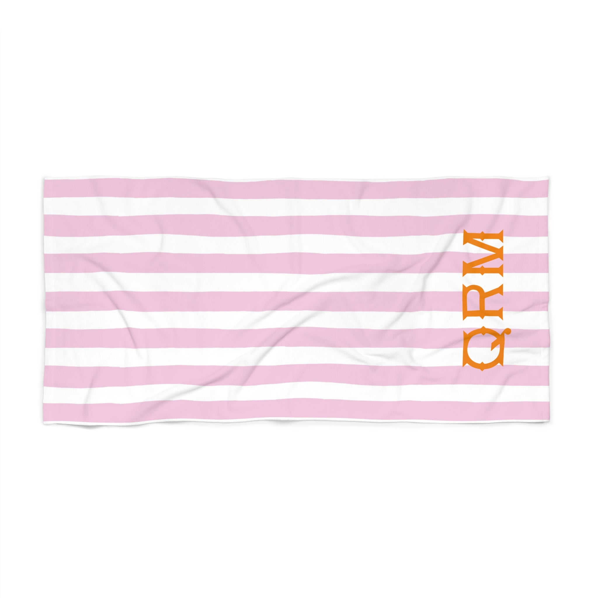 Primrose Monogrammed Beach Towel
