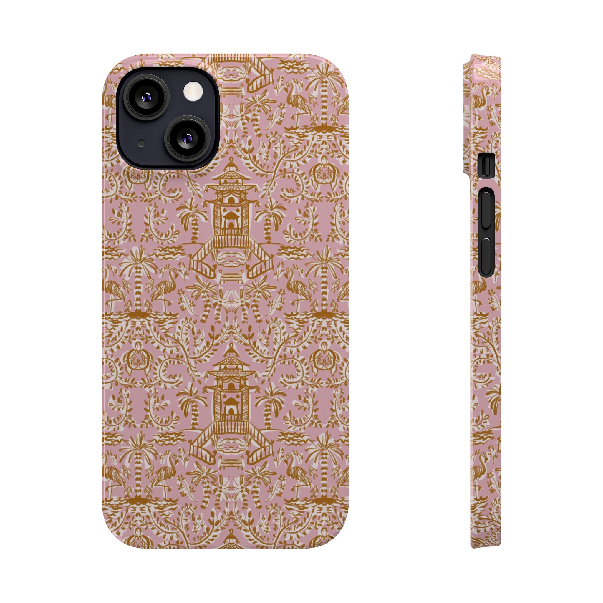 Soirée Pink Slim Phone Case