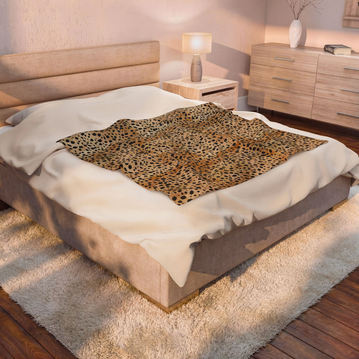 Heiress Velveteen Throw Blanket