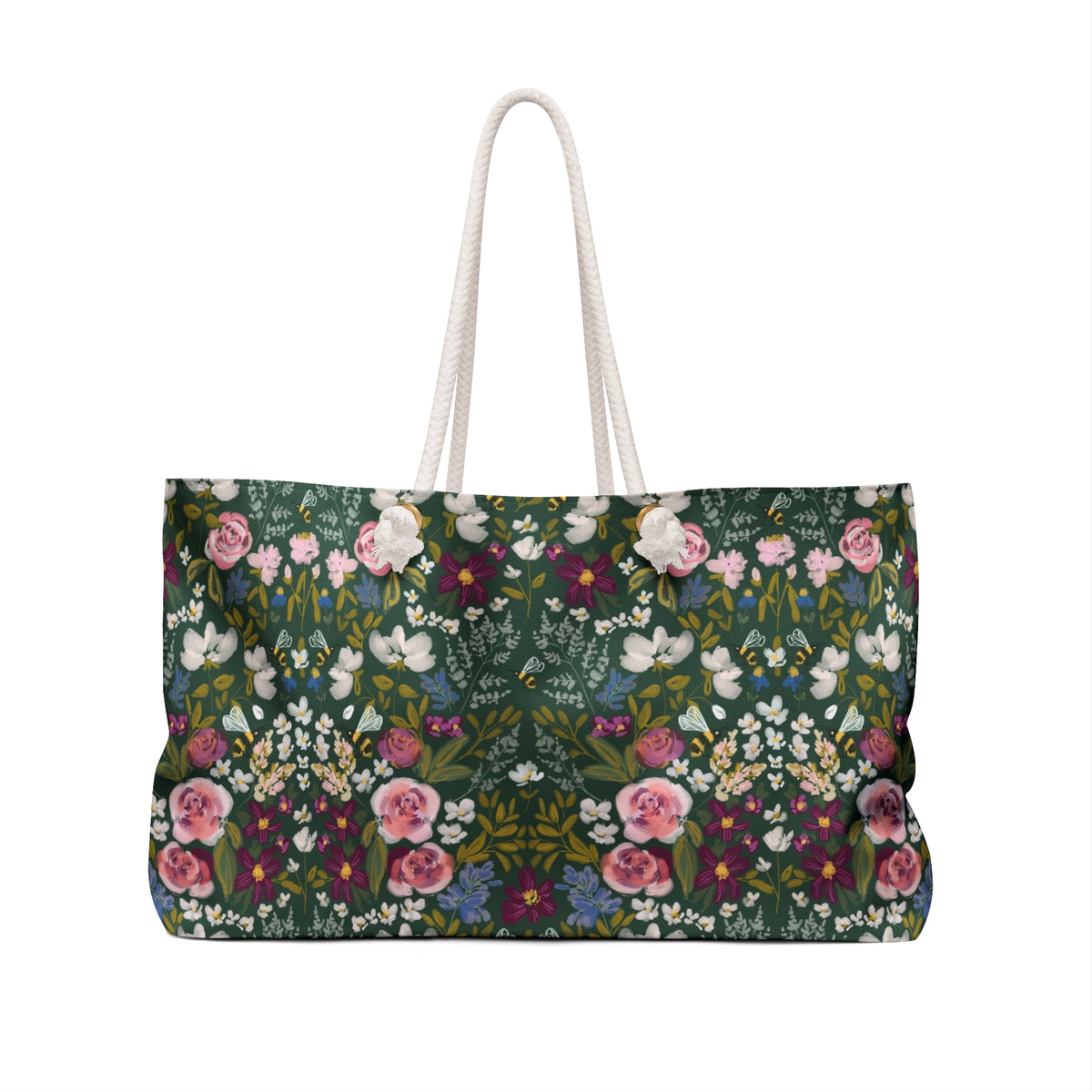 Gardens Monogrammed Carry-All Tote