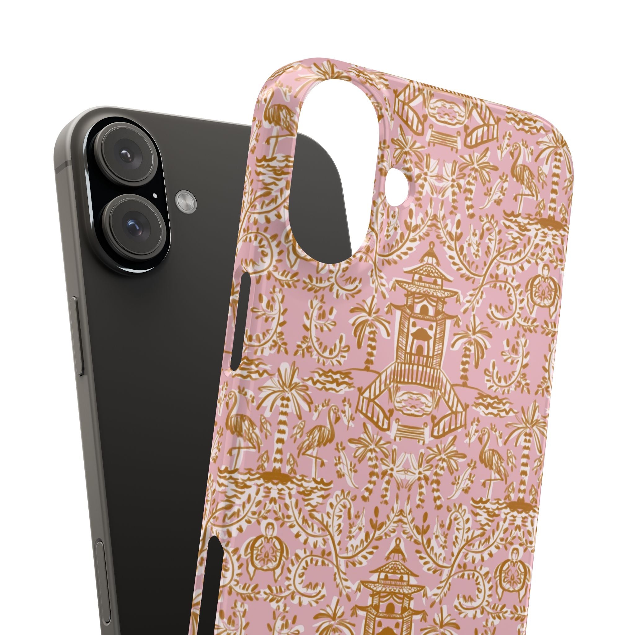 Soirée Pink Slim Phone Case