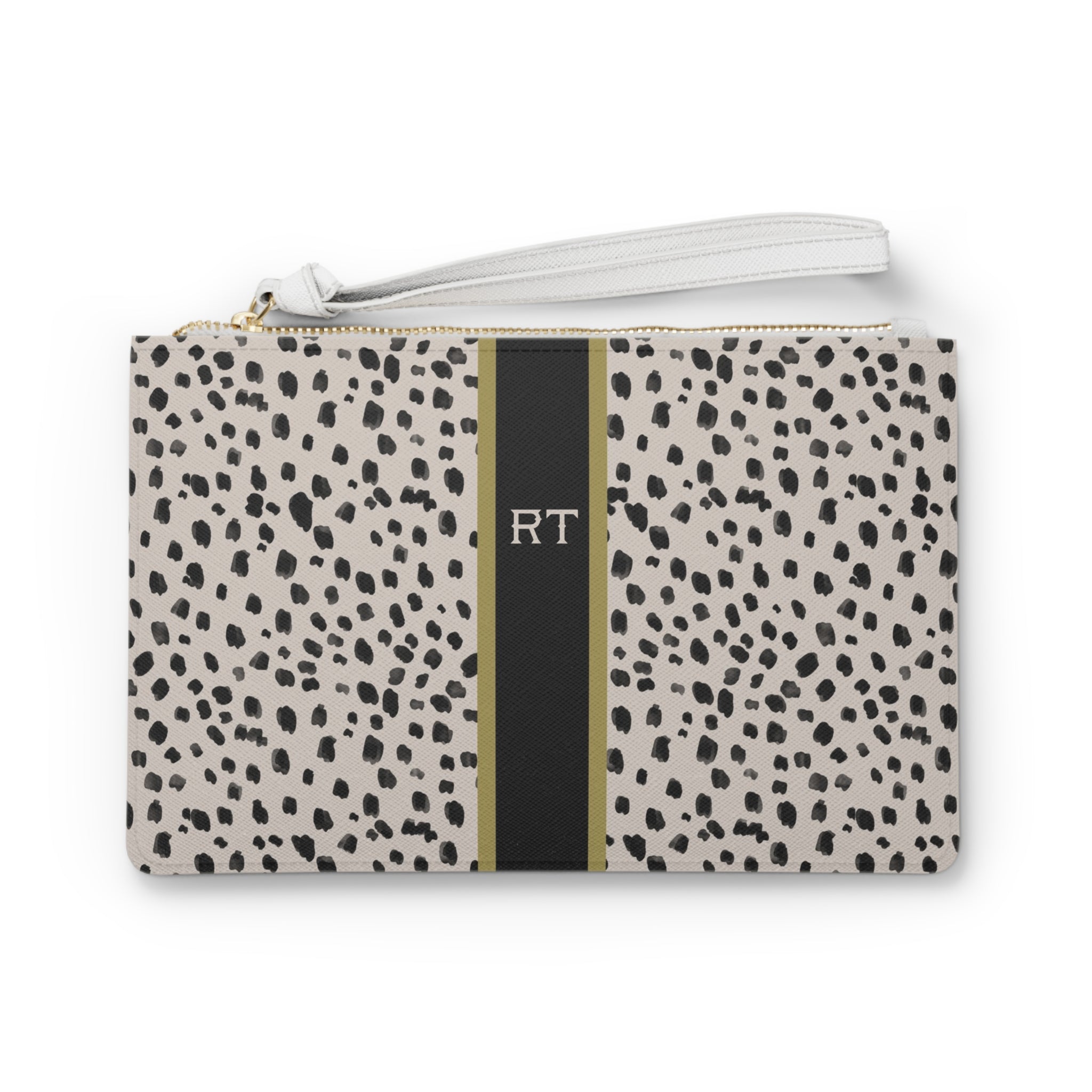 Bella II Striped Monogrammed Mahjong Card Holder