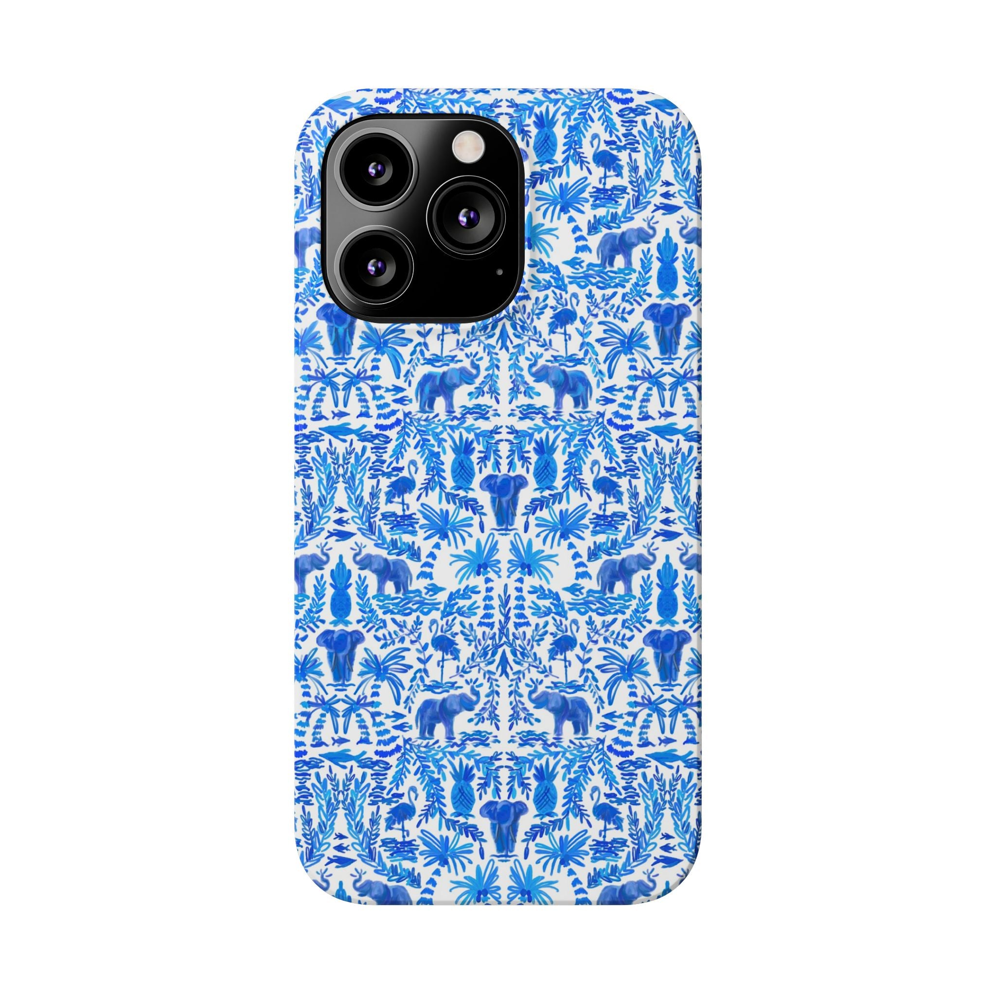 Elephant Fun Slim Phone Case