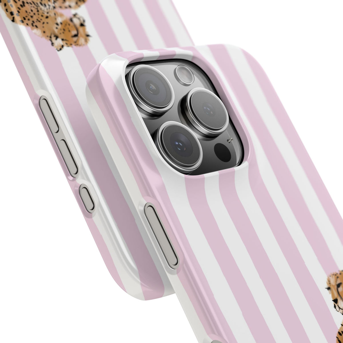 Preppy Cheetah Slim Phone Case
