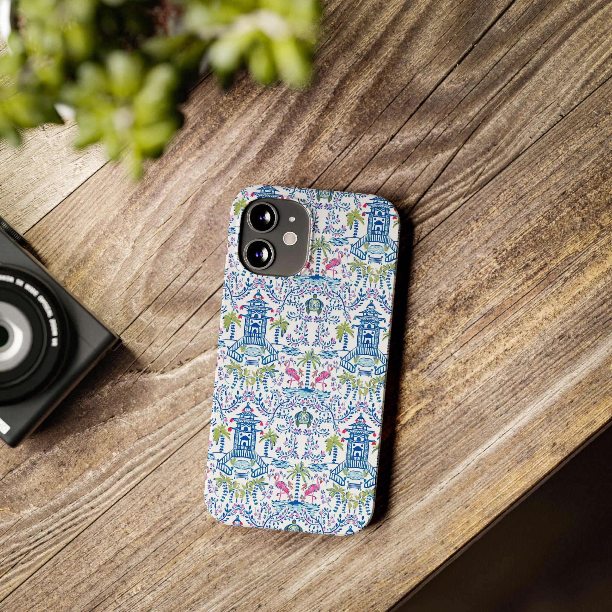 Colorful Chinoiserie Slim Phone Case
