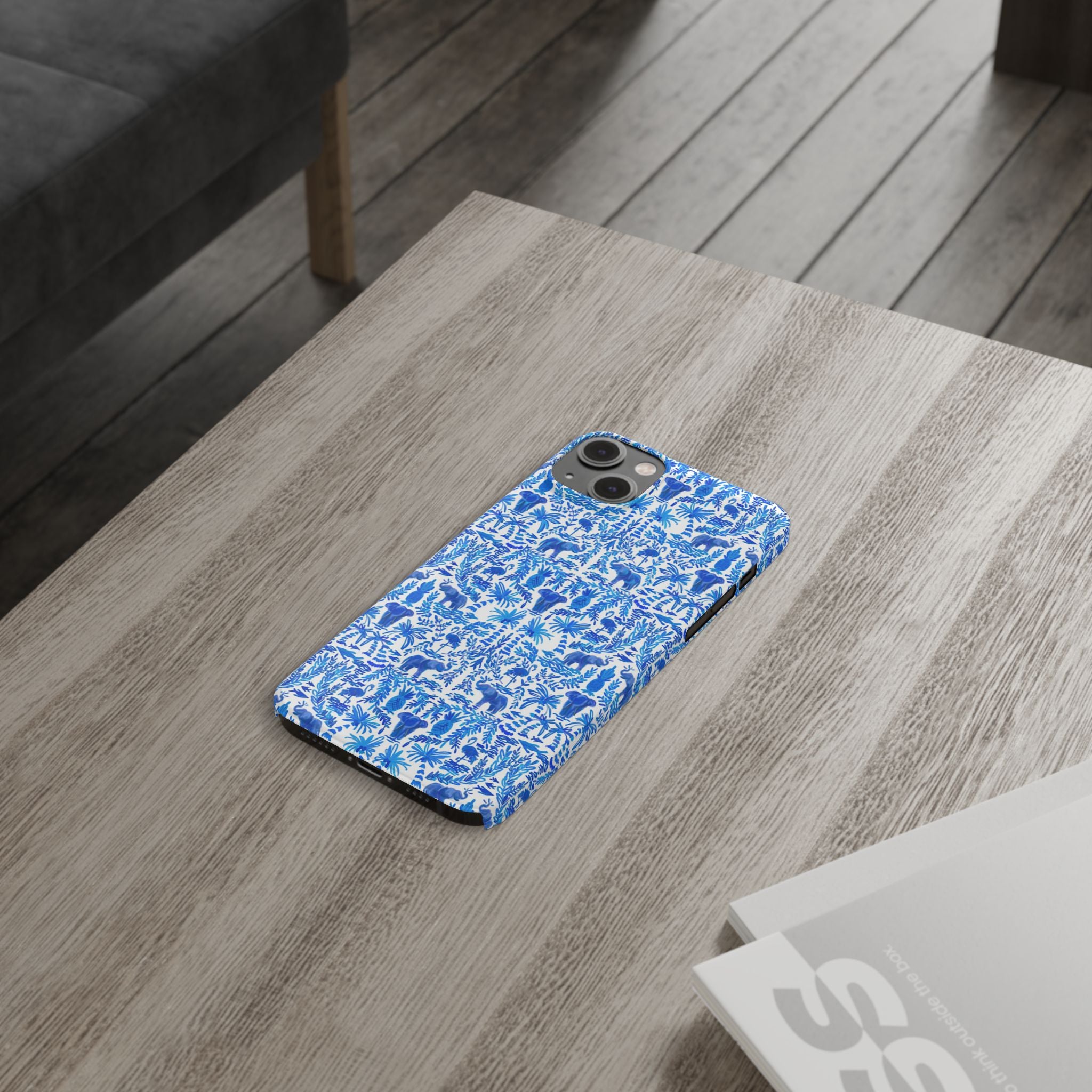 Elephant Fun Slim Phone Case