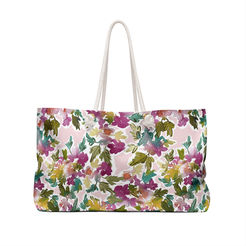 Daphne Striped Monogrammed Mahjong Bag