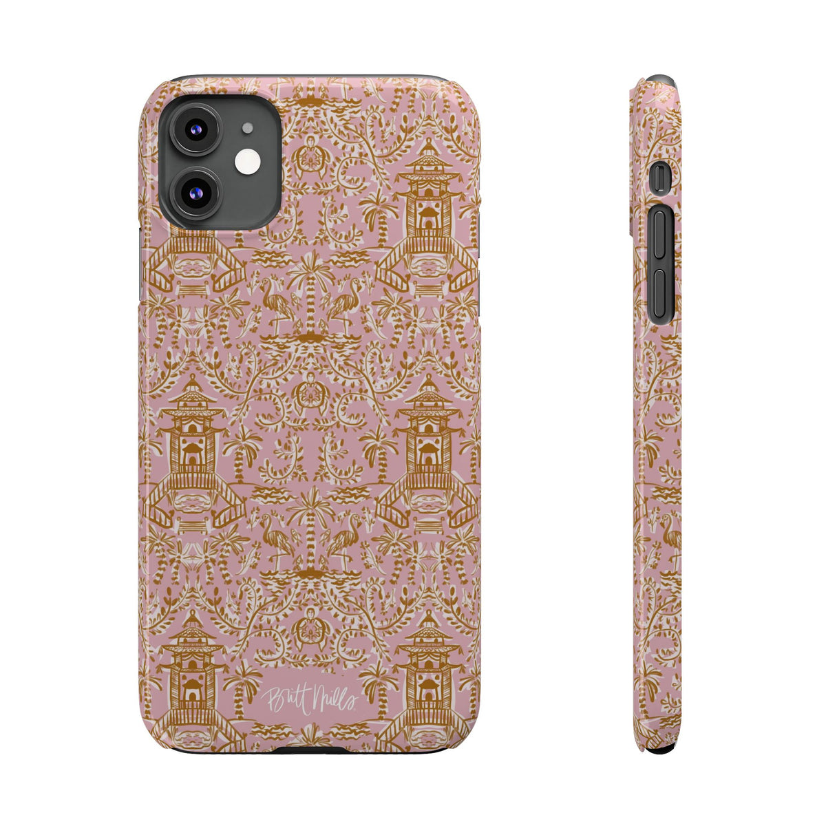 Soirée Pink Slim Phone Case