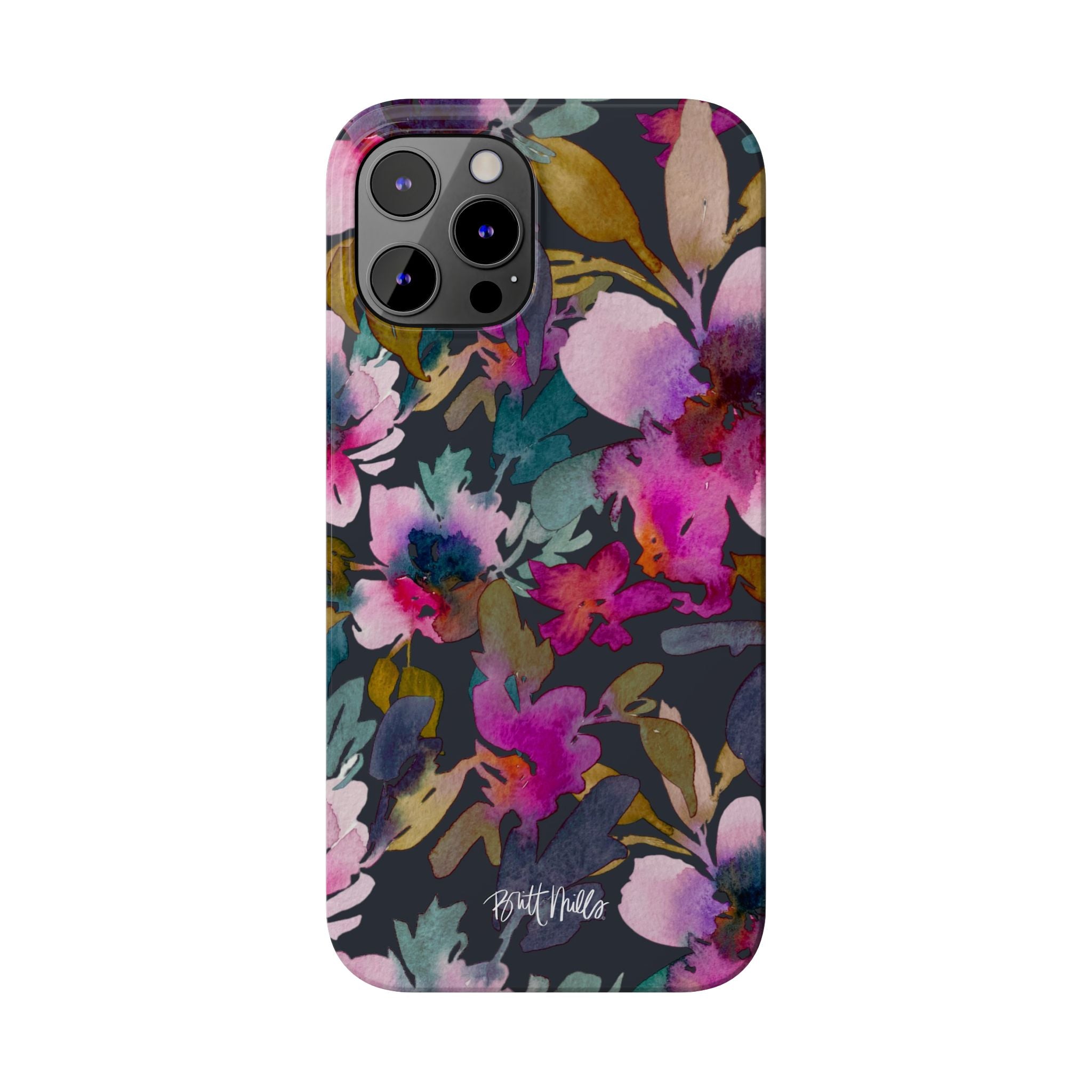 Flourish Slim Phone Case