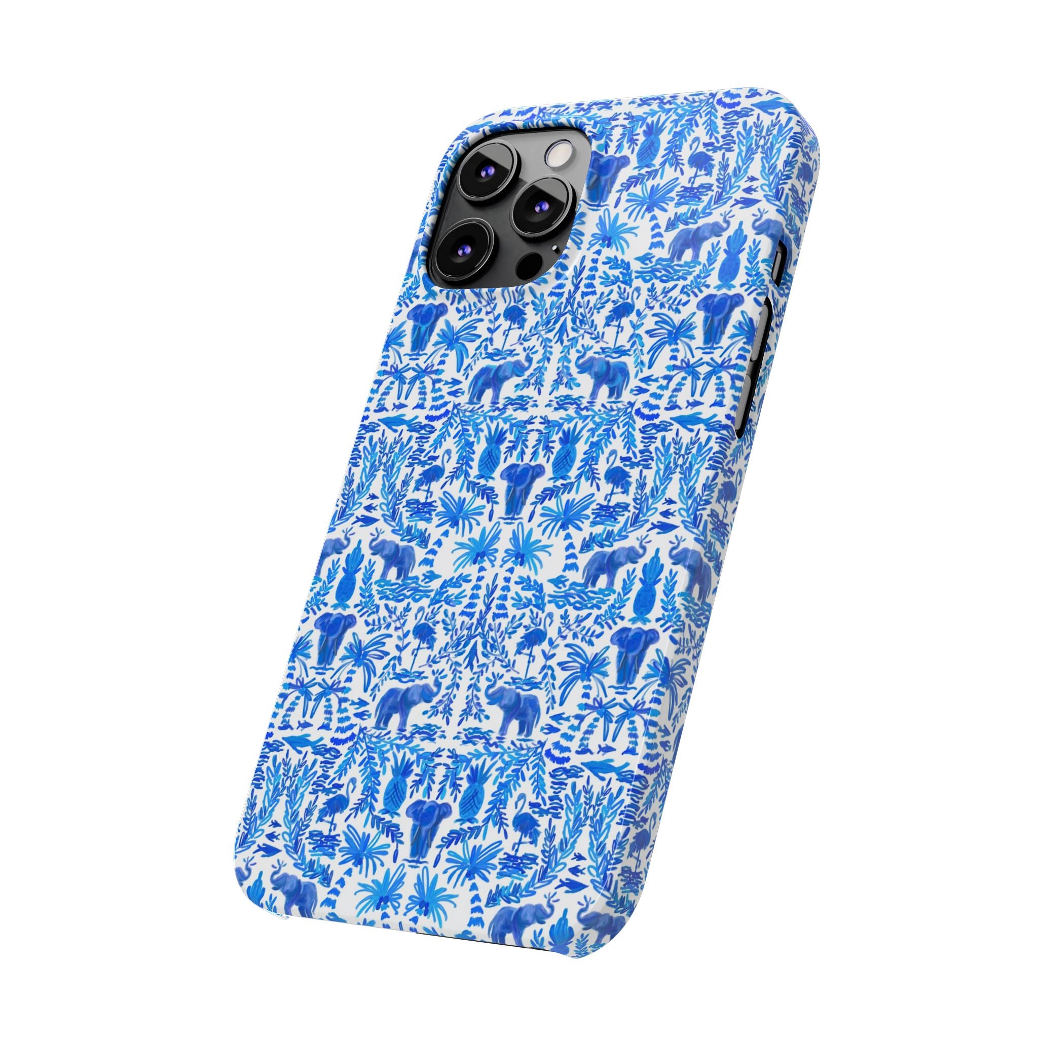 Elephant Fun Slim Phone Case