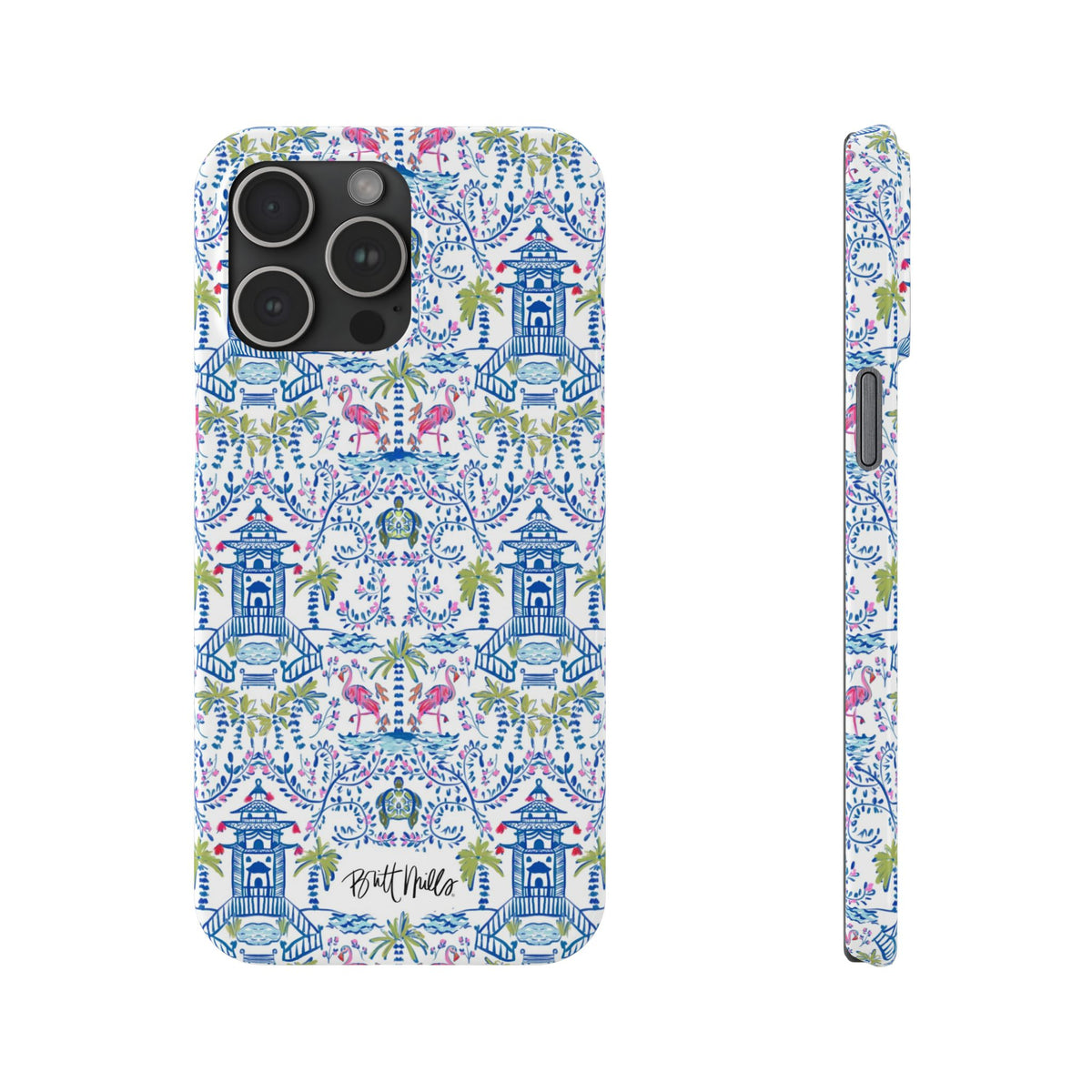 Colorful Chinoiserie Slim Phone Case