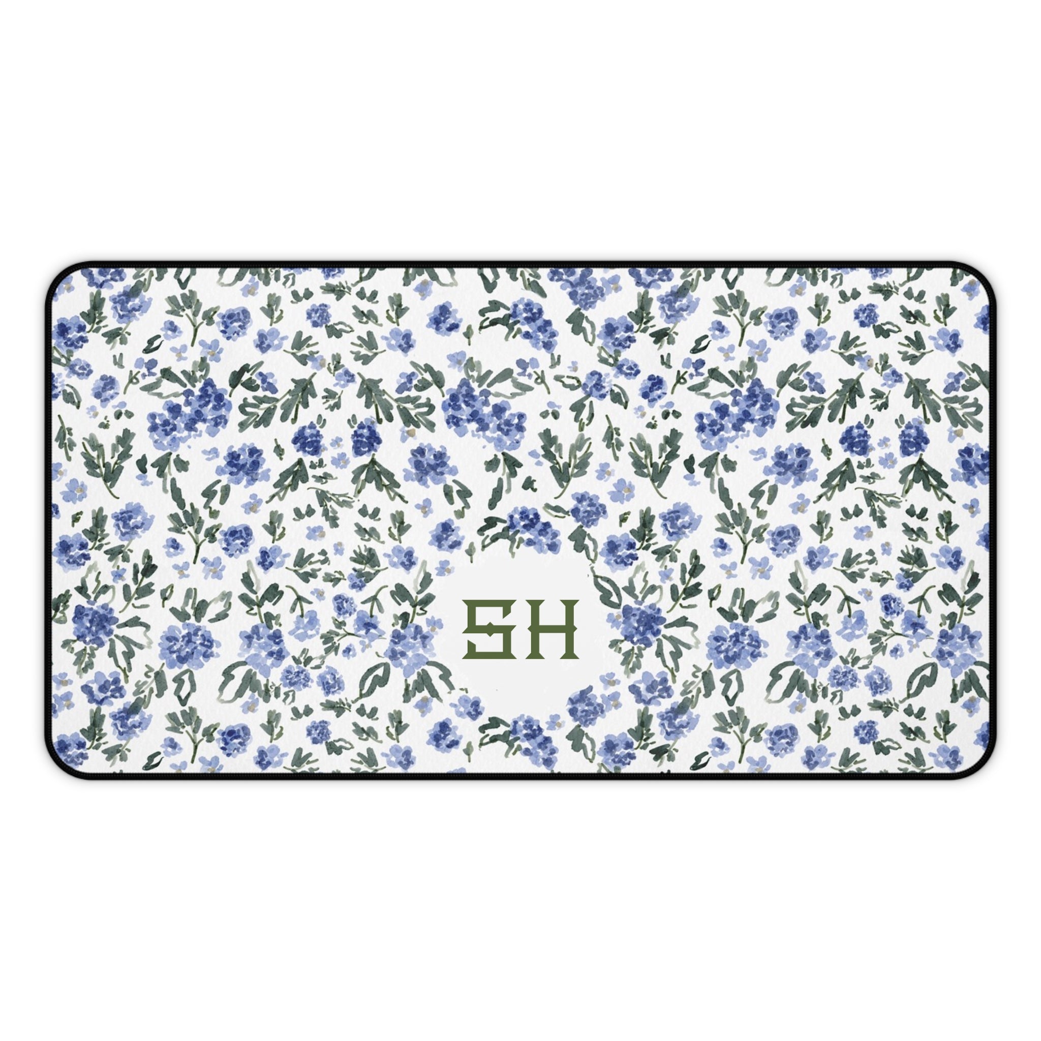 English Countryside Monogrammed Desk Mat