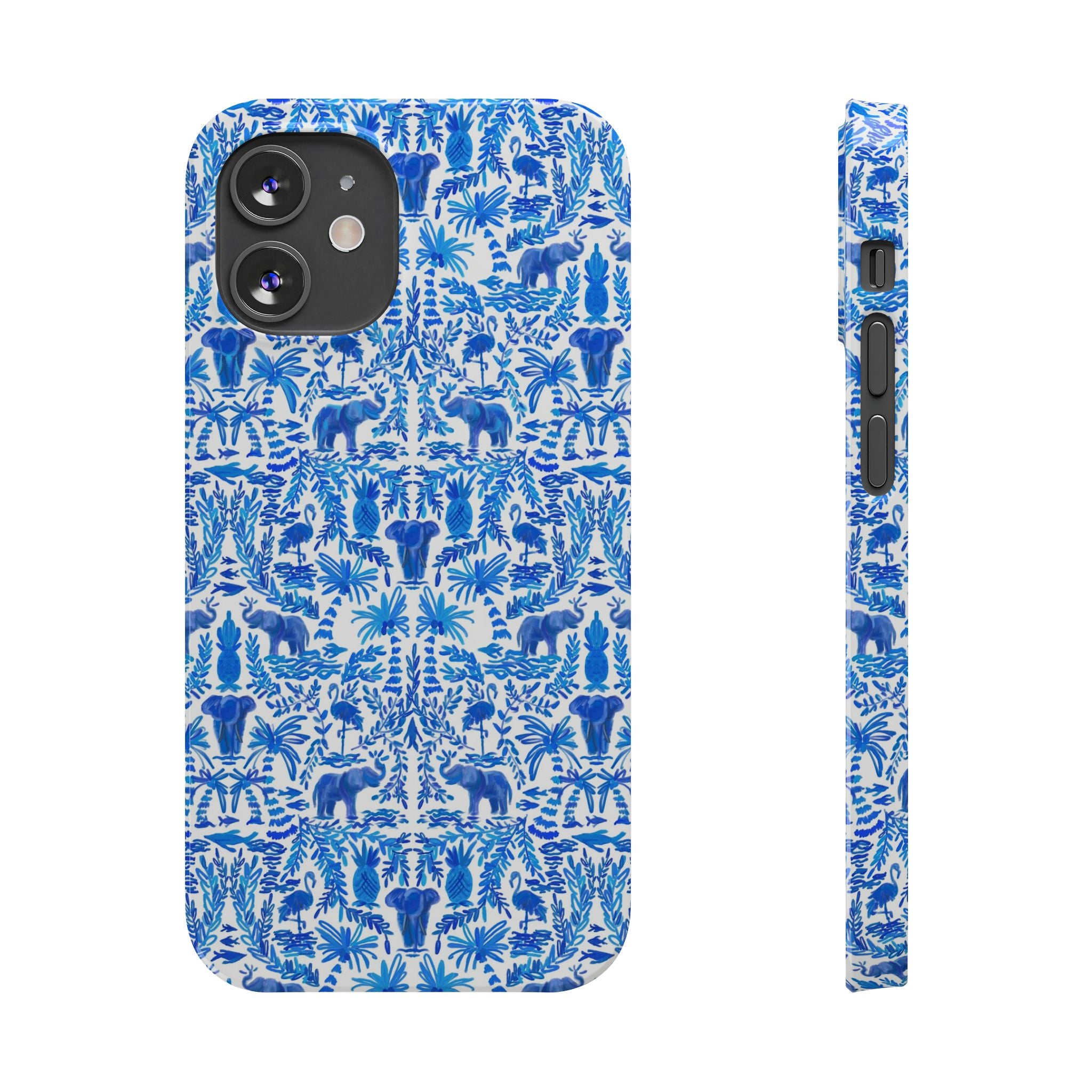 Elephant Fun Slim Phone Case