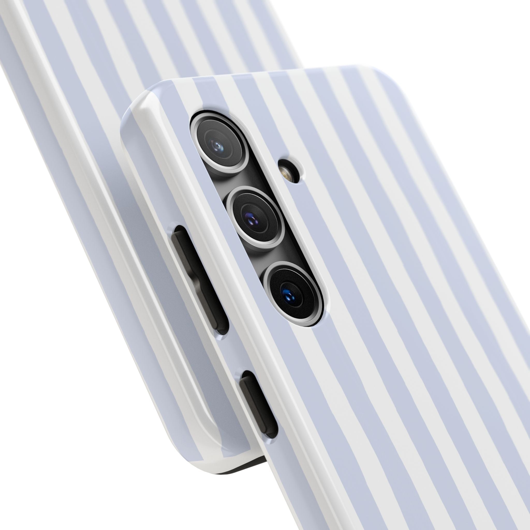 Seaside Stripes Monogrammed Tough Phone Case