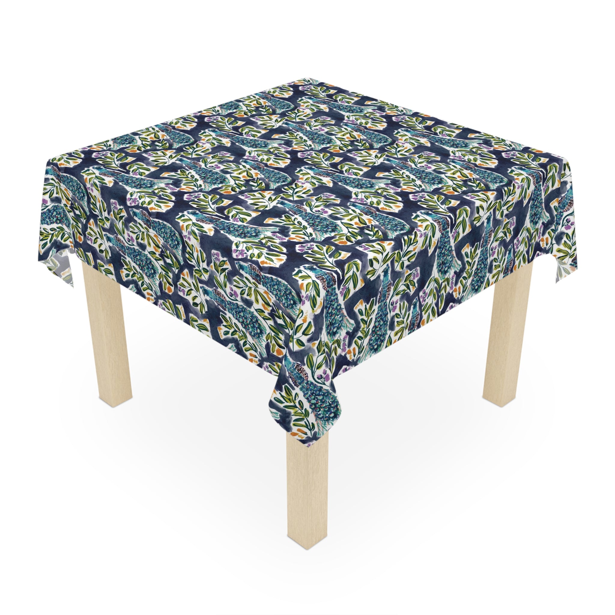 Peacock Tablecloth